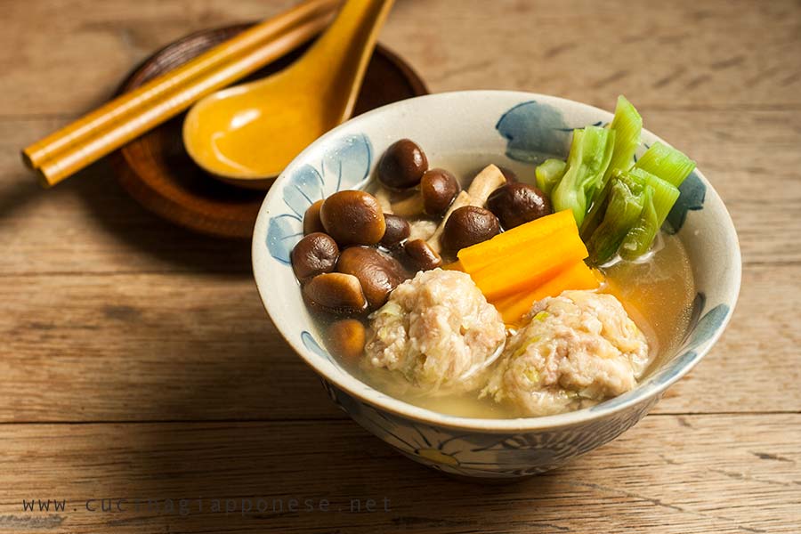 tori dango, polpette giapponesi